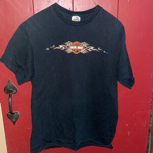 Harley Davidson inspired, Witch City Salem, Mass shirt, size medium